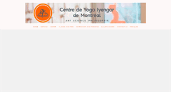 Desktop Screenshot of iyengaryogamontreal.com